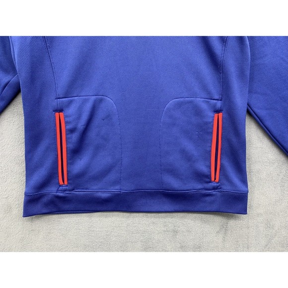 Adidas Chicago Cubs Hoodie Size XLarge (18-20) Pullover Sweatshirt Youth Blue - Picture 8 of 16
